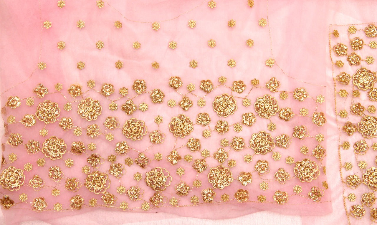 Designer Light Pink Lehenga Choli