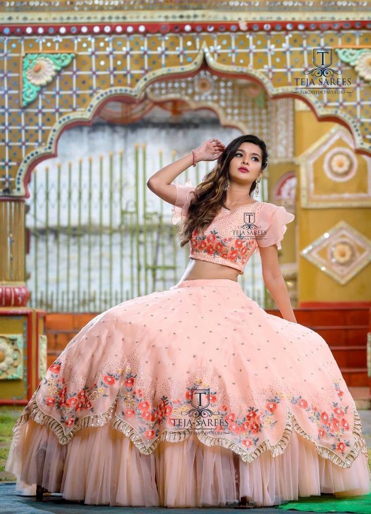 Gorgeous Designer Light Pink Color Wedding Wear Lehenga Choli
