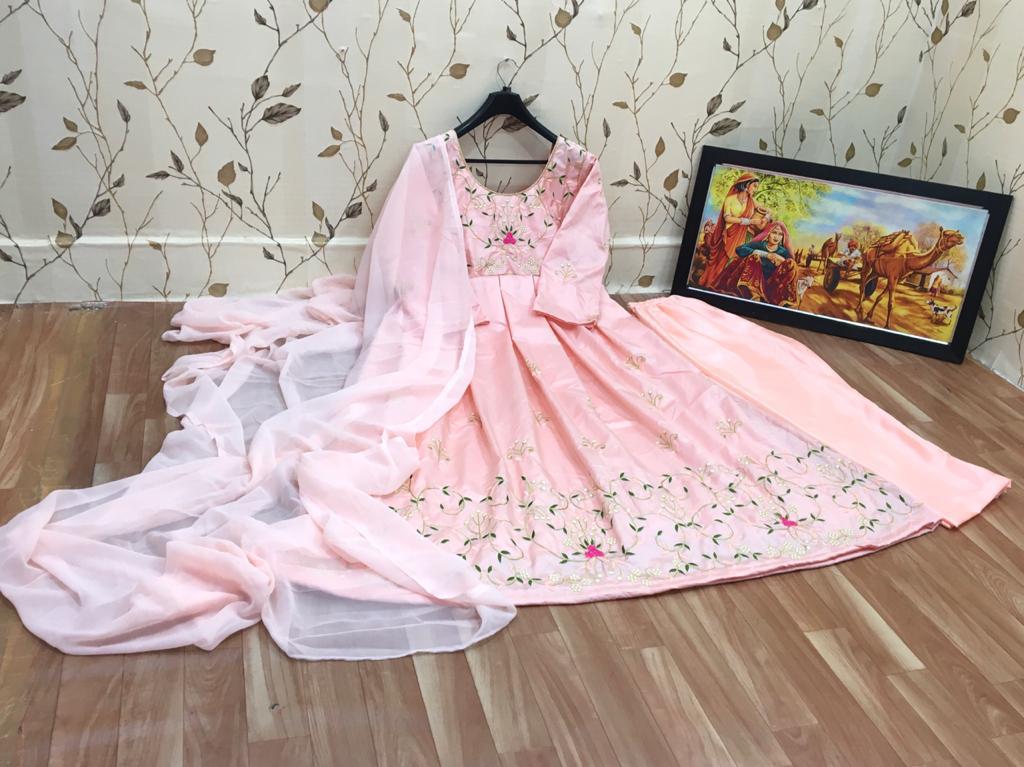 Beautiful Light Pink Color Salwar Suit