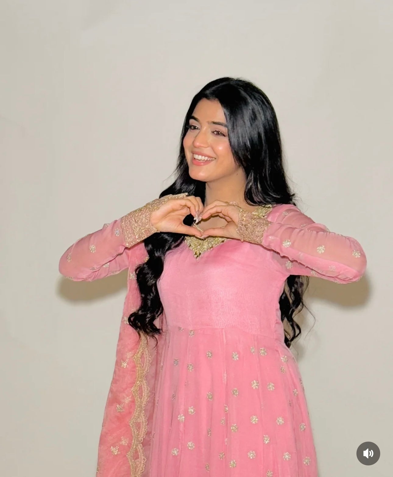 Blush Pink Embroidered Anarkali Suit with Dupatta – Elegant Look