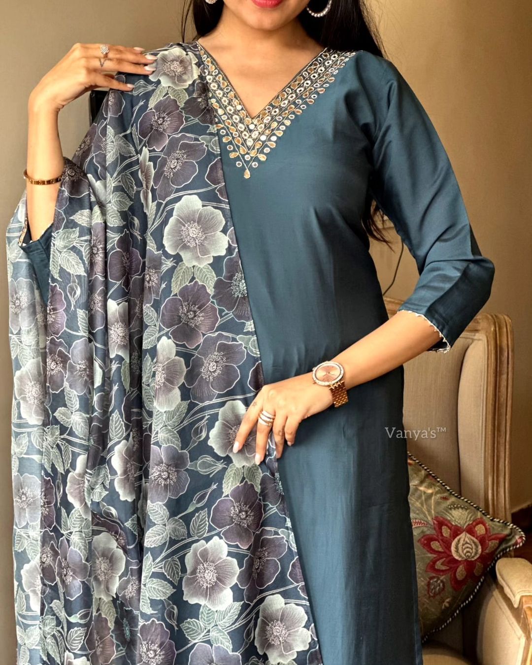 Buy Grey Kurta Suit Sets for Women