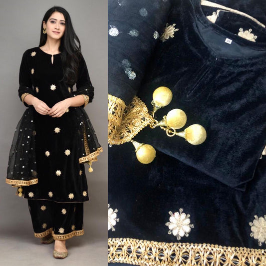 Black Color Salwar Suit