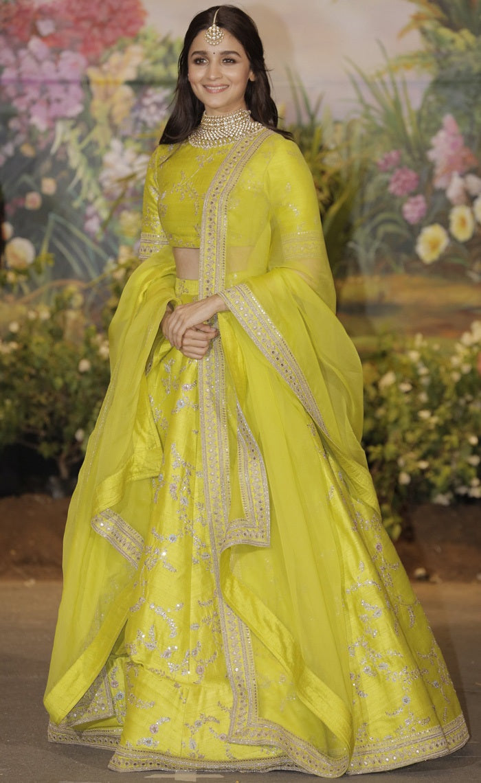 Aliya Bhatt New Hit  Lehenga  Choli