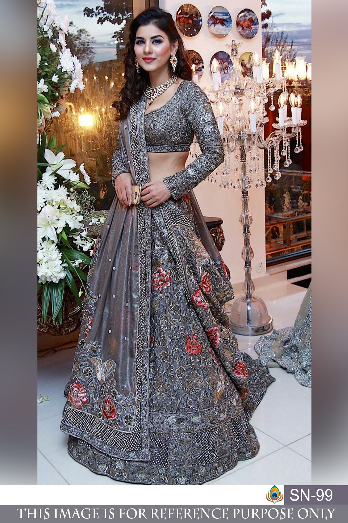 Designer Naylon Silk Net Lahenga Choli