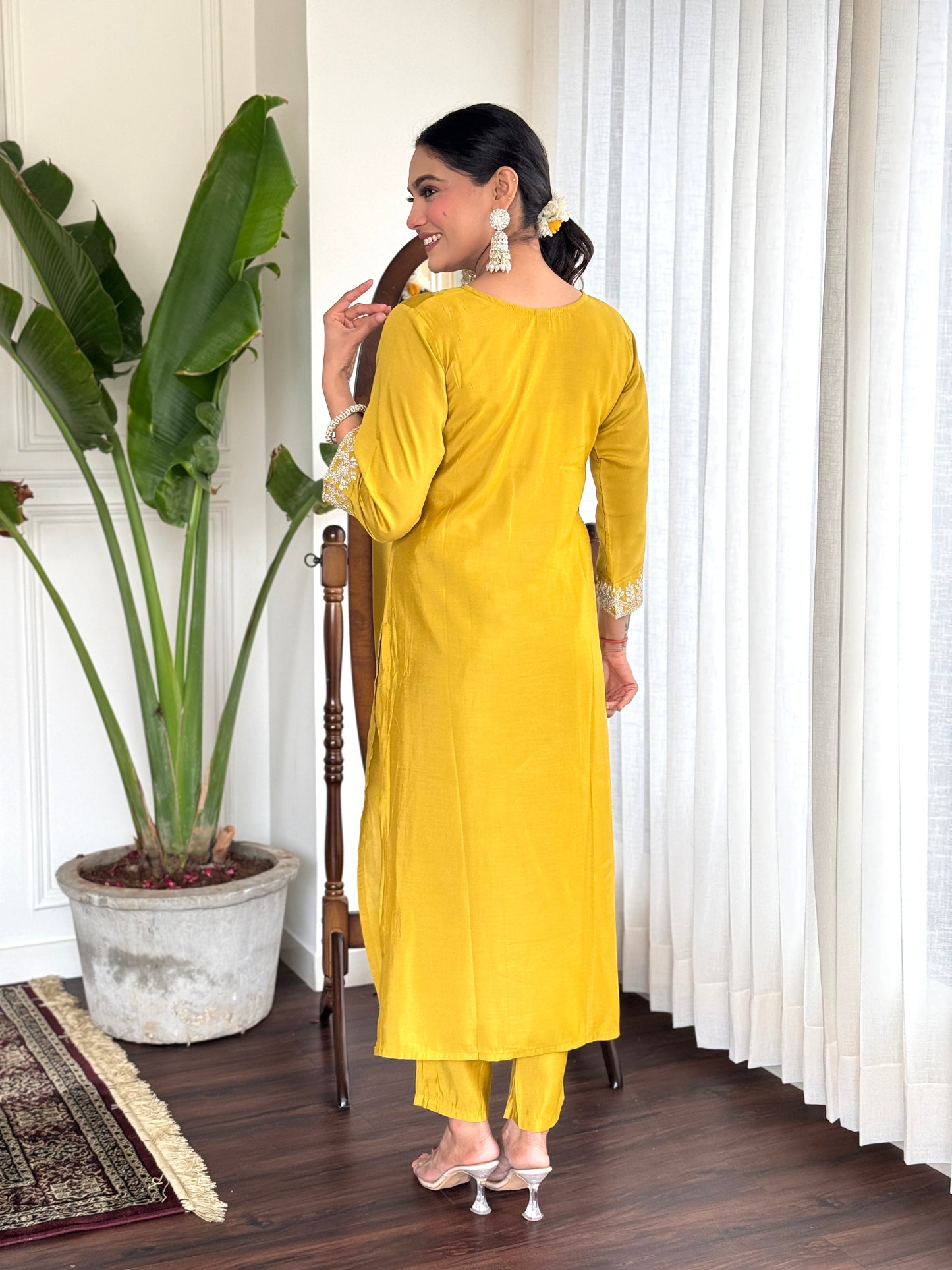 BUY  Yellow Kurta Suit Sets