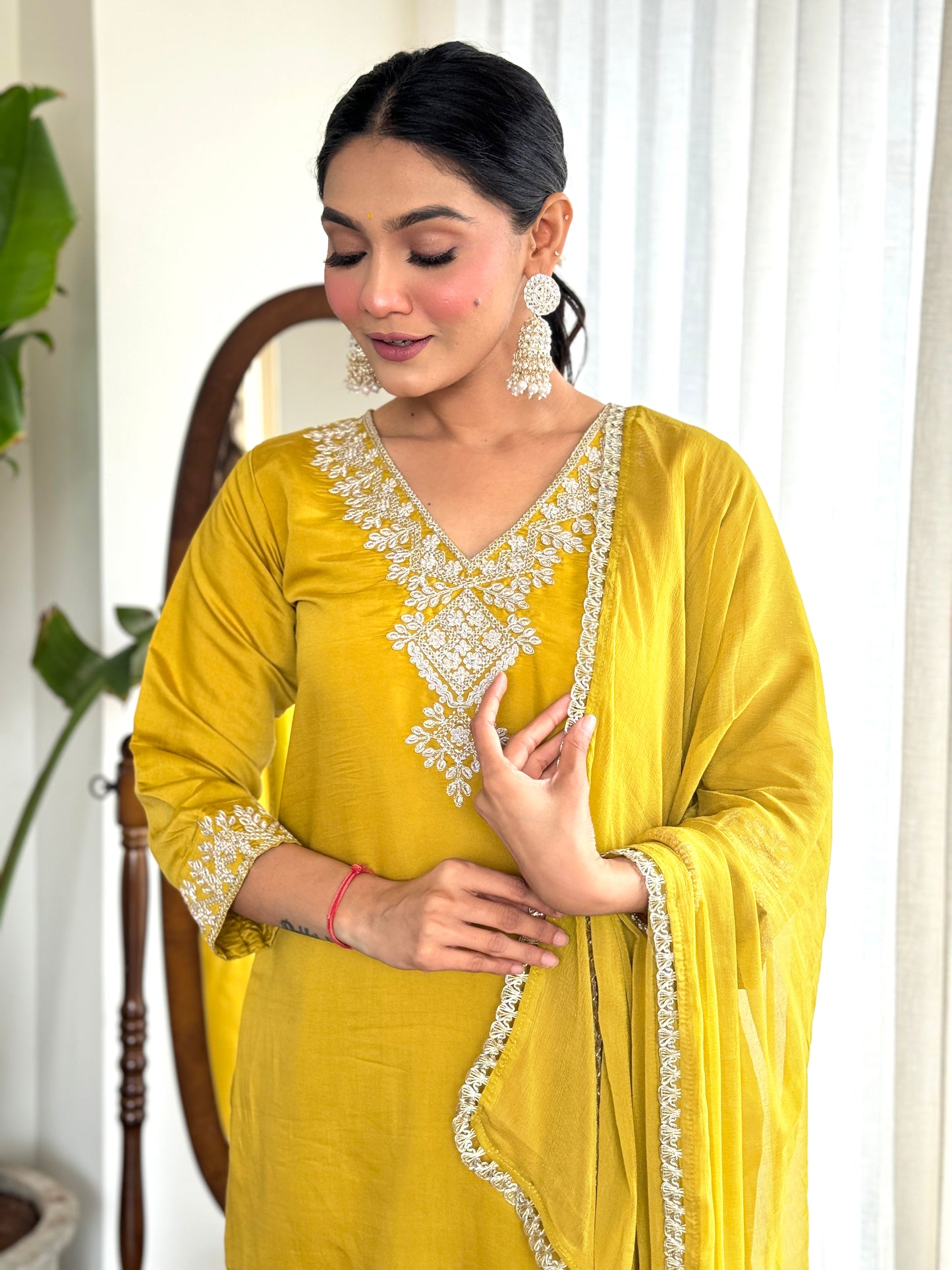 BUY  Yellow Kurta Suit Sets