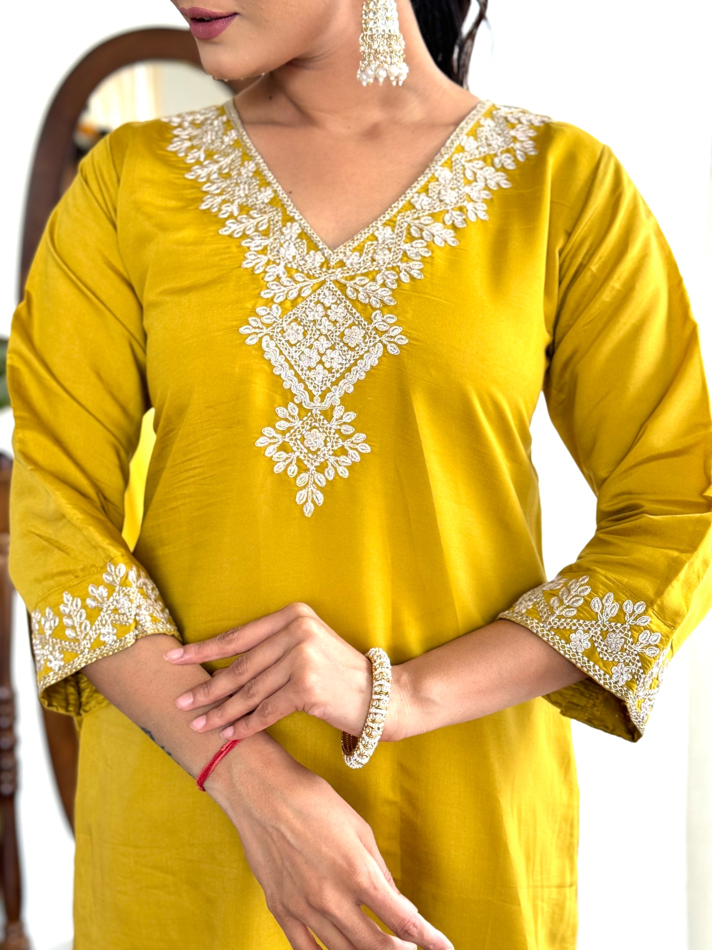 BUY  Yellow Kurta Suit Sets