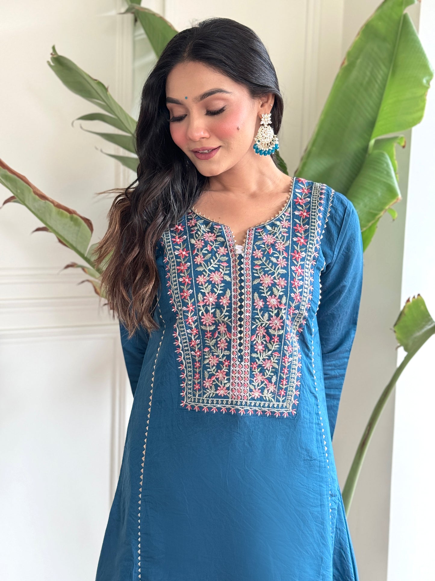 Buy Teal Kurta Suit Sets for Women