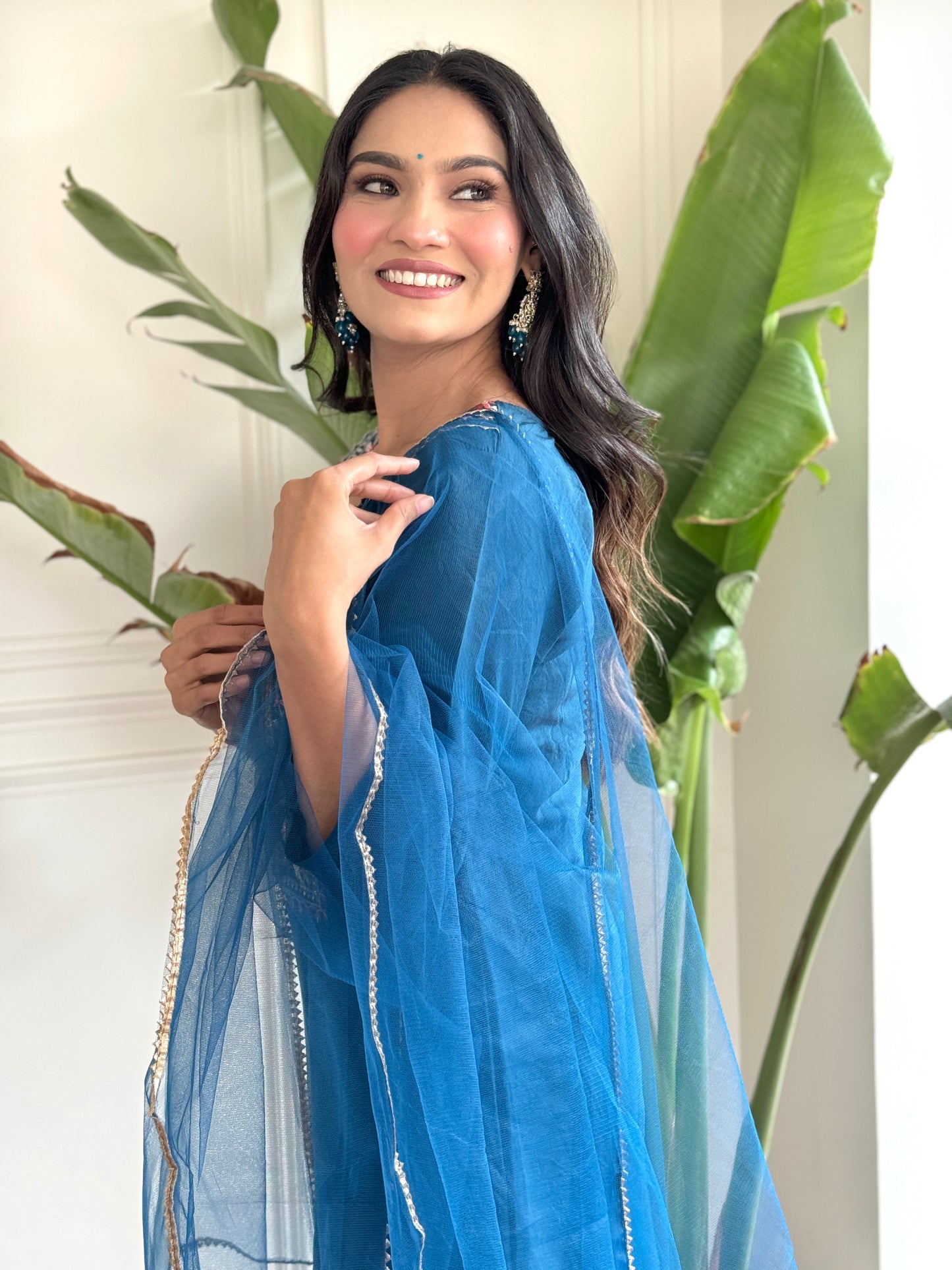 Buy Teal Kurta Suit Sets for Women