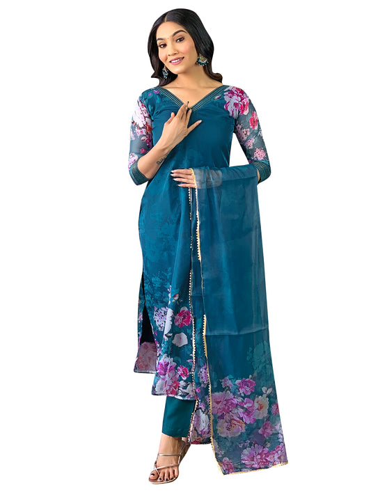 Women PRINTED TEBBY kurta set