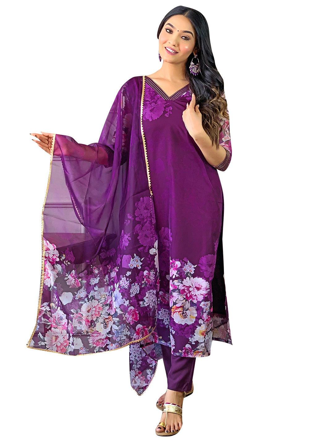 Women PRINTED TEBBY kurta set