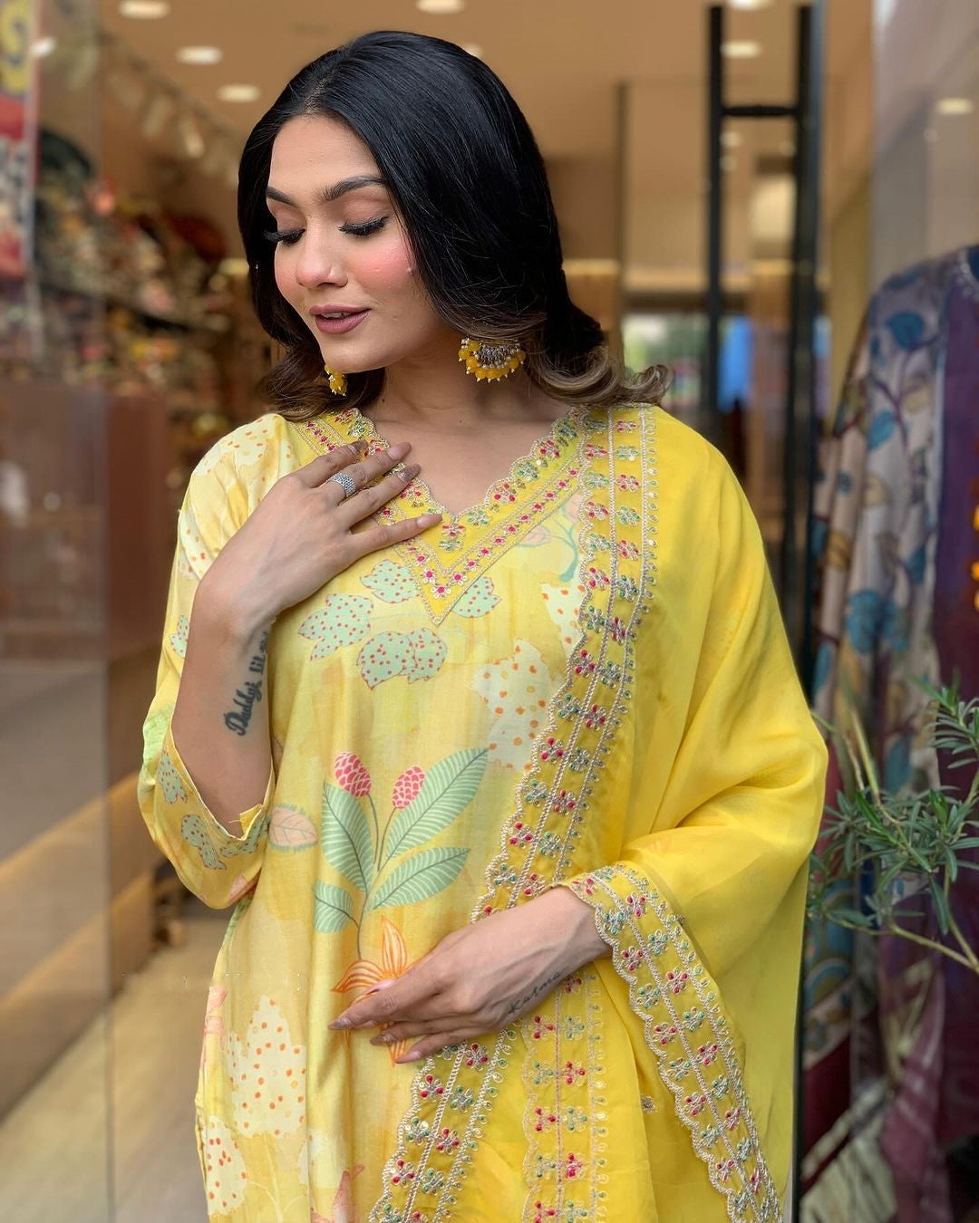 Buy Yellow Kurta Suit Sets for Women