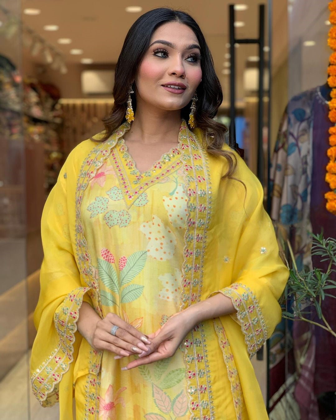 Buy Yellow Kurta Suit Sets for Women