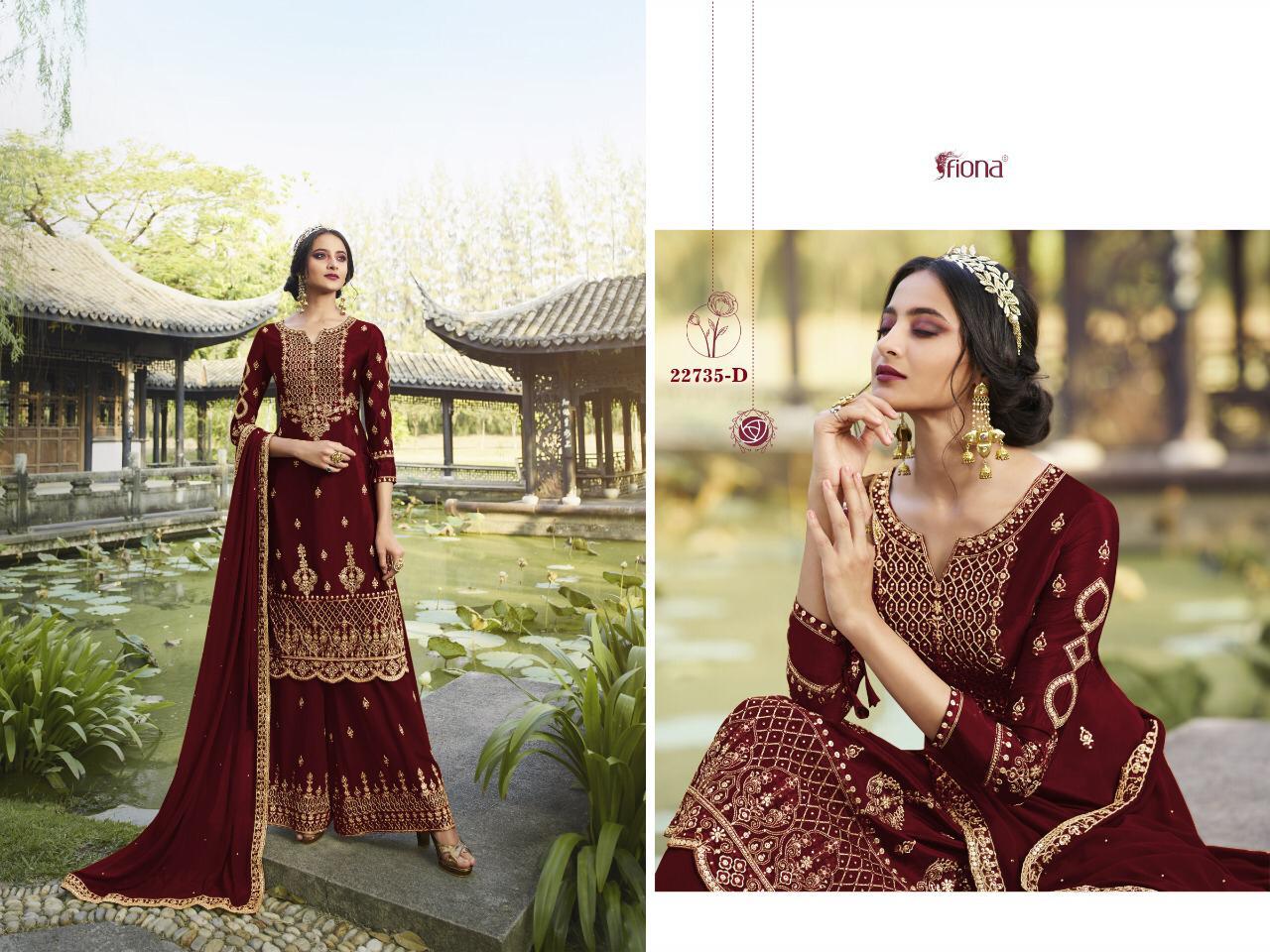 Maroon Color Plazzo Suit Collection