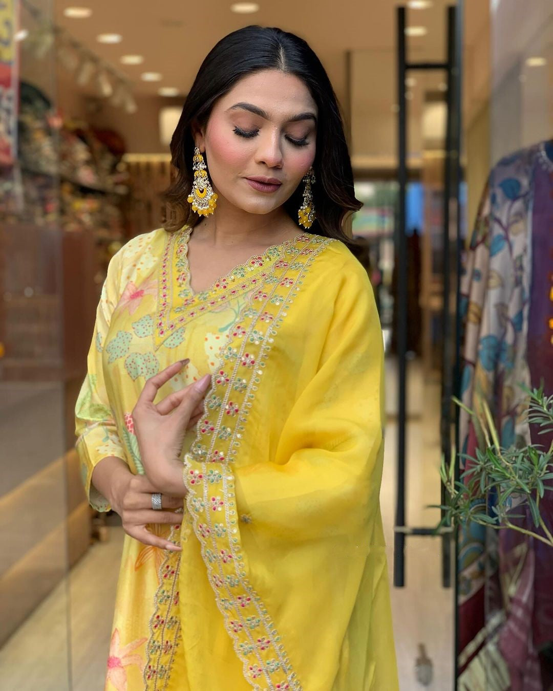 Buy Yellow Kurta Suit Sets for Women