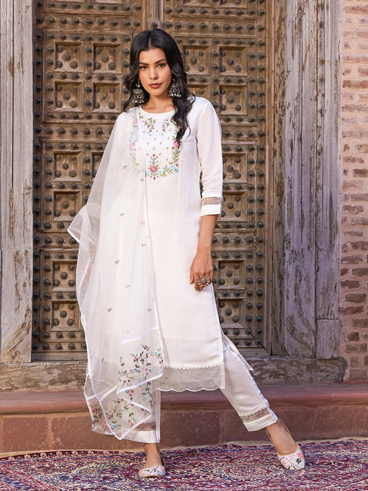 Buy White Kurta Suit Sets for Women