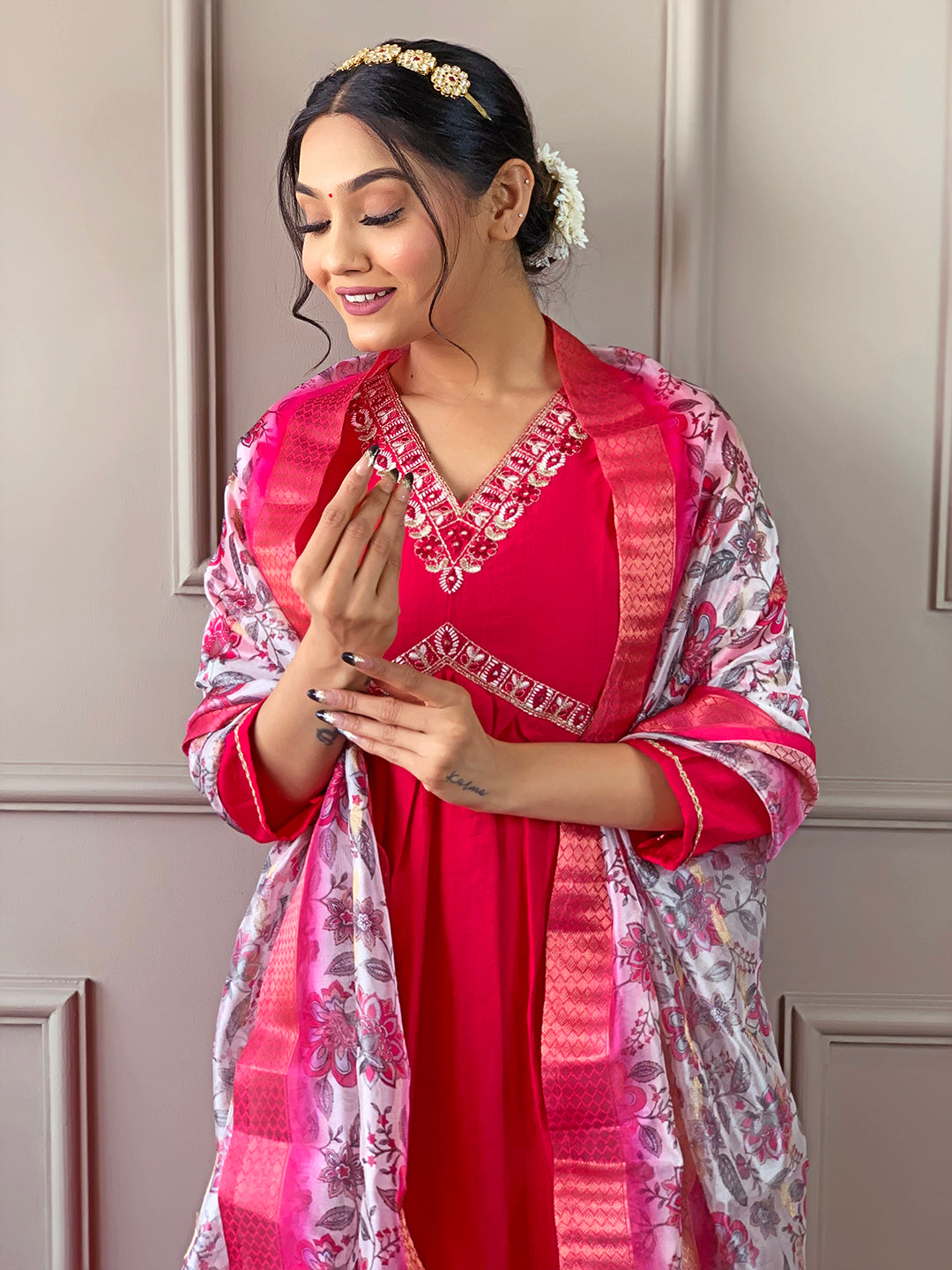 Buy Pink Kurta Suit Sets for Women