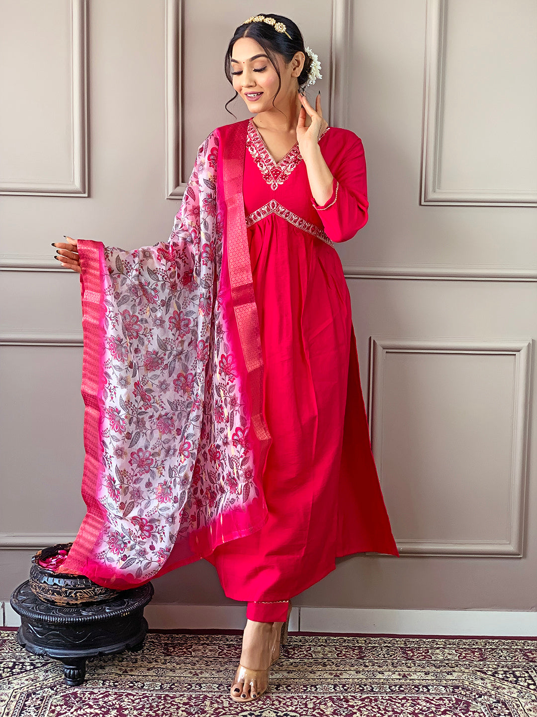 Buy Pink Kurta Suit Sets for Women